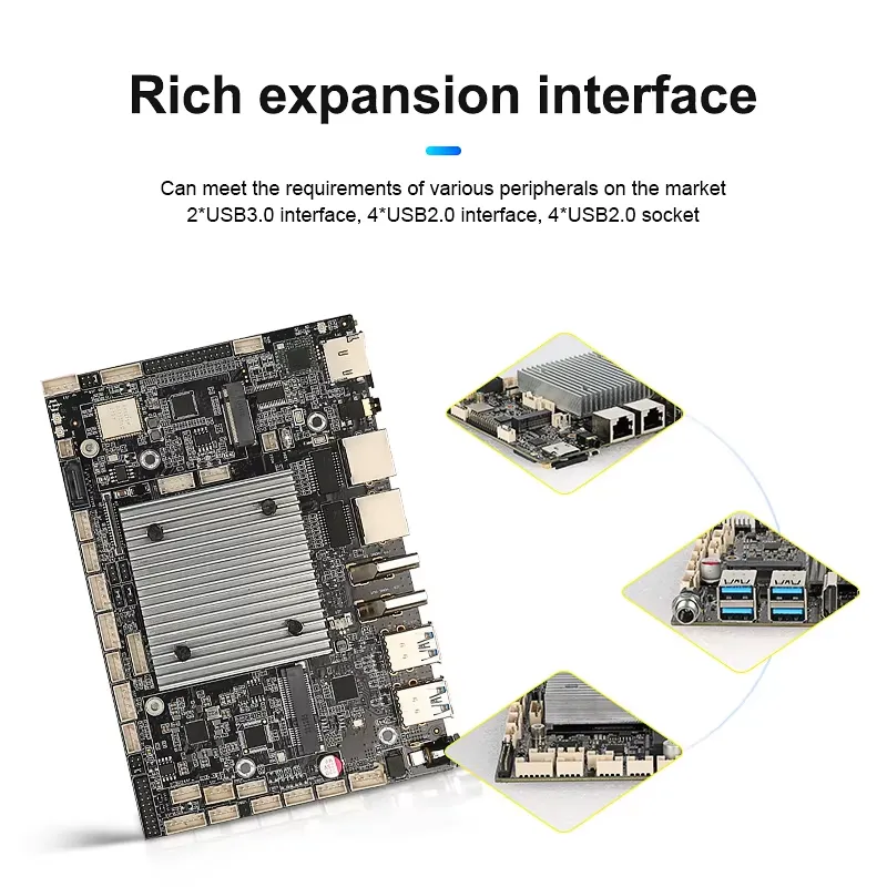 2026 Quente! Placa Mãe de Dese - Rk3588 Mini Pc Board avaliação e preço