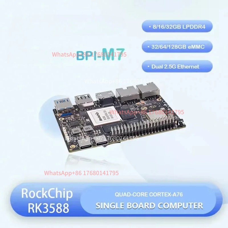Computador de Placa Única RK35 - Banana Pi Bpi M7 Rk3588 avaliação e preço