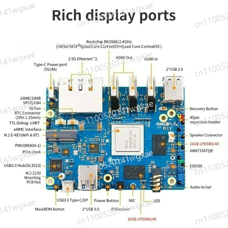 Orange Pi 5 Plus 32GB RAM RK35 - Orange Pi 5 Plus 32Gb avaliação e preço