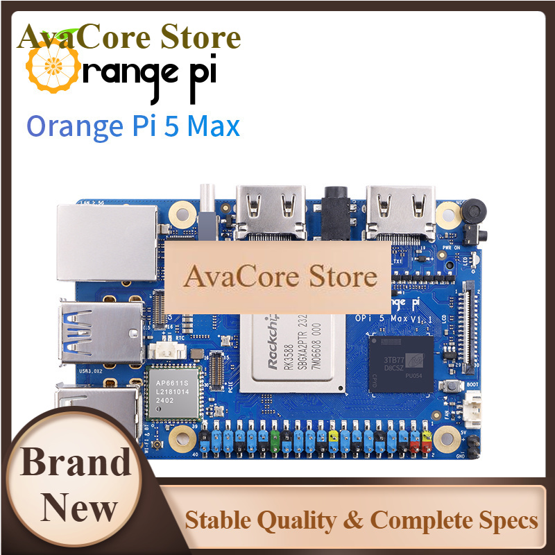 AvaCore Orange Pi 5 Max 16GB V - Orange Pi 5 Max Rk3588 avaliação e preço