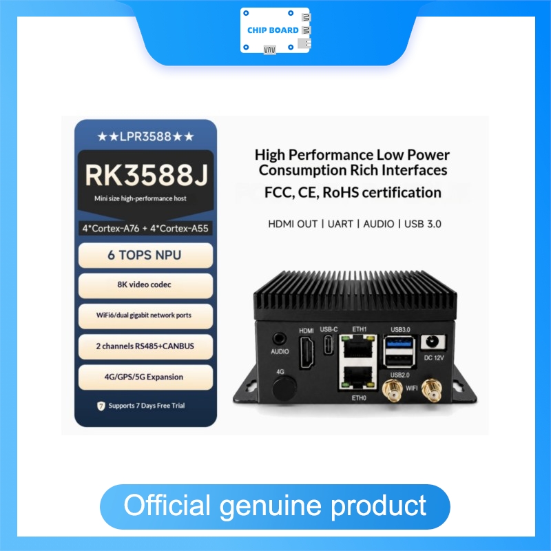 Neardi Pi4 RK3588 Mini PC Indu - Rk3588 Mini Pc Board avaliação e preço