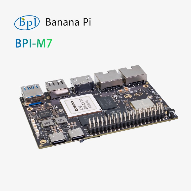 Placa de desenvolvimento Banan - Banana Pi Bpi M7 Rk3588 avaliação e preço